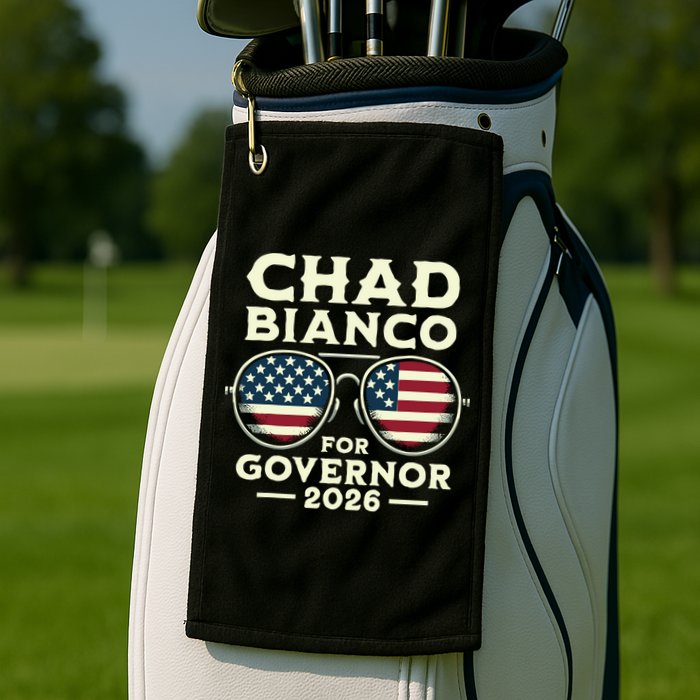 The Sheriff Chad Bianco For Governor 2026 Golf Towel