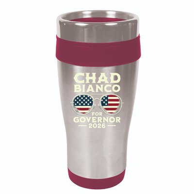 The Sheriff Chad Bianco For Governor 2026 16oz Travel Tumbler