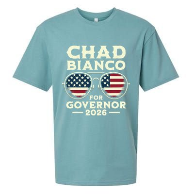 The Sheriff Chad Bianco For Governor 2026 Sueded Cloud Jersey T-Shirt