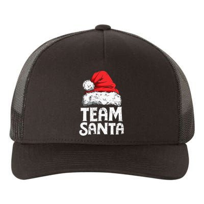 Team Santa Christmas Squad Family Matching Pajamas Yupoong Adult 5-Panel Trucker Hat