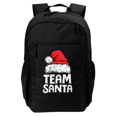 Team Santa Christmas Squad Family Matching Pajamas Backpack