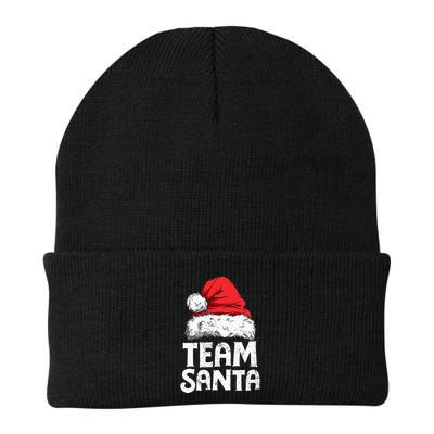 Team Santa Christmas Squad Family Matching Pajamas Beanie