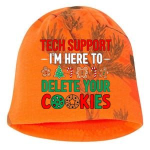 Tech Support Christmas Cookies Funny Christmas Kati - Camo Knit Beanie