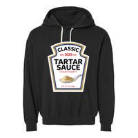 Tartar Sauce Condiment Diy Halloween Costume Matching Group Garment-Dyed Fleece Hoodie