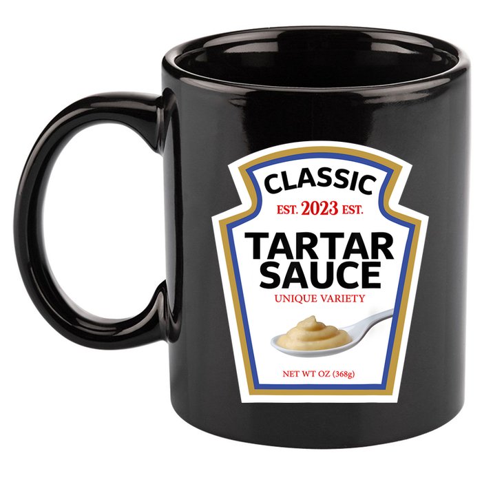 Tartar Sauce Condiment Diy Halloween Costume Matching Group 11oz C Handle Ceramic Mug