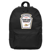 Tartar Sauce Condiment Diy Halloween Costume Matching Group 16 in Basic Backpack