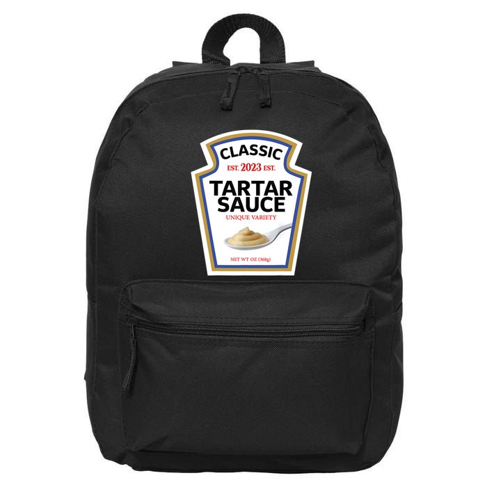 Tartar Sauce Condiment Diy Halloween Costume Matching Group 16 in Basic Backpack