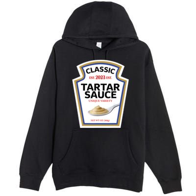 Tartar Sauce Condiment Diy Halloween Costume Matching Group Premium Pullover Hoodie