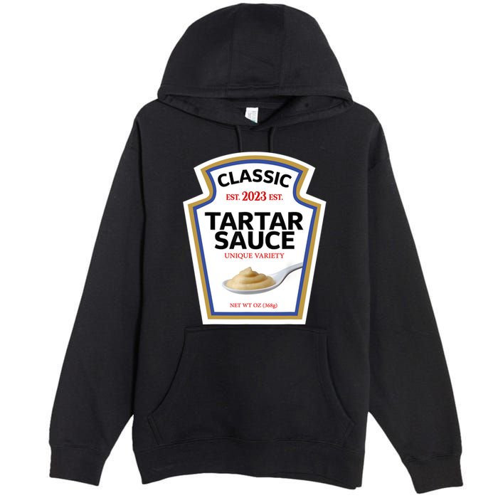 Tartar Sauce Condiment Diy Halloween Costume Matching Group Premium Pullover Hoodie