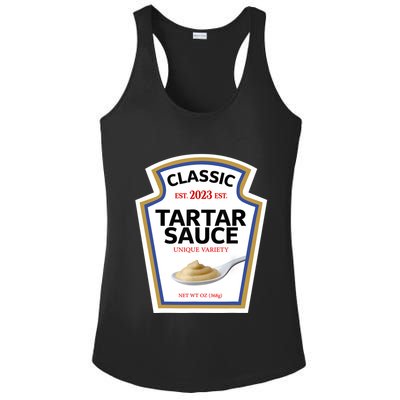 Tartar Sauce Condiment Diy Halloween Costume Matching Group Ladies PosiCharge Competitor Racerback Tank