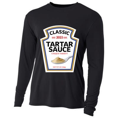 Tartar Sauce Condiment Diy Halloween Costume Matching Group Cooling Performance Long Sleeve Crew