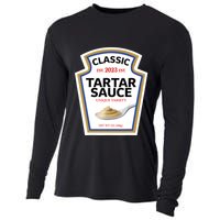 Tartar Sauce Condiment Diy Halloween Costume Matching Group Cooling Performance Long Sleeve Crew