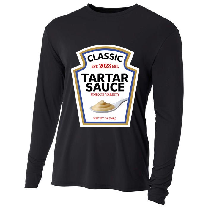 Tartar Sauce Condiment Diy Halloween Costume Matching Group Cooling Performance Long Sleeve Crew