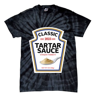 Tartar Sauce Condiment Diy Halloween Costume Matching Group Tie-Dye T-Shirt