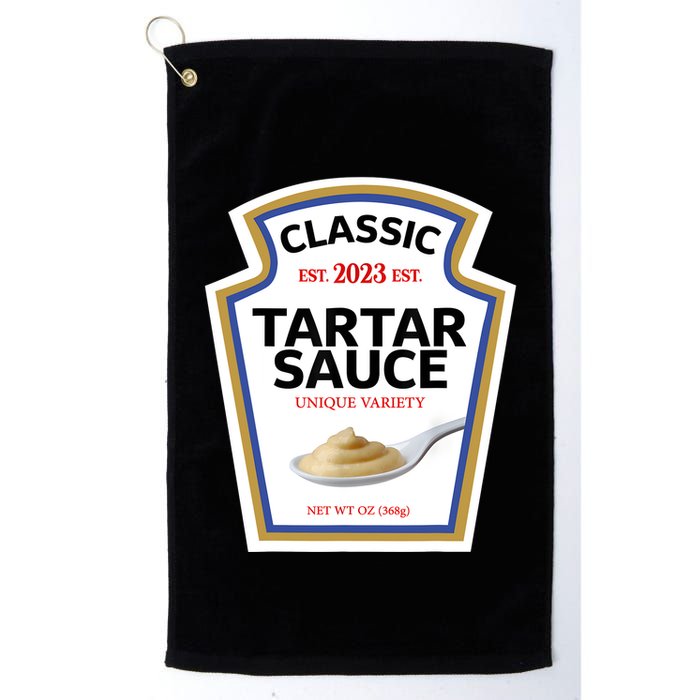 Tartar Sauce Condiment Diy Halloween Costume Matching Group Golf Towel