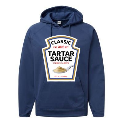 Tartar Sauce Condiment Diy Halloween Costume Matching Group Performance Fleece Hoodie