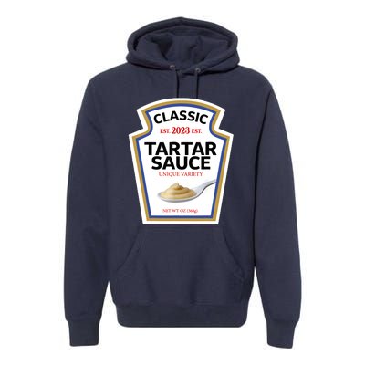 Tartar Sauce Condiment Diy Halloween Costume Matching Group Premium Hoodie