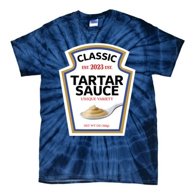 Tartar Sauce Condiment Diy Halloween Costume Matching Group Tie-Dye T-Shirt