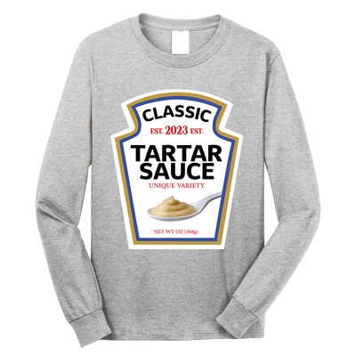 Tartar Sauce Condiment Diy Halloween Costume Matching Group Long Sleeve Shirt