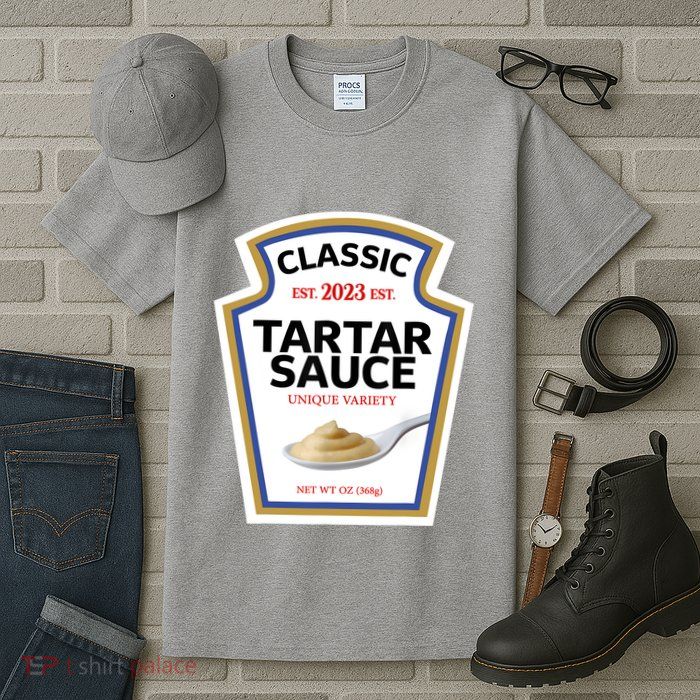 Tartar Sauce Condiment Diy Halloween Costume Matching Group Tall T-Shirt