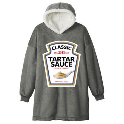 Tartar Sauce Condiment Diy Halloween Costume Matching Group Hooded Wearable Blanket