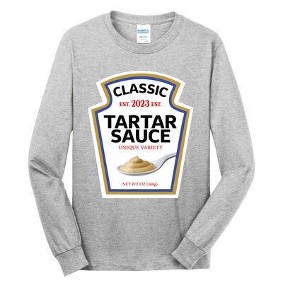 Tartar Sauce Condiment Diy Halloween Costume Matching Group Tall Long Sleeve T-Shirt