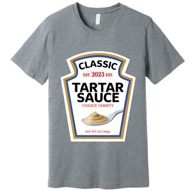 Tartar Sauce Condiment Diy Halloween Costume Matching Group Premium T-Shirt