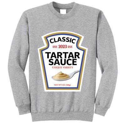 Tartar Sauce Condiment Diy Halloween Costume Matching Group Tall Sweatshirt