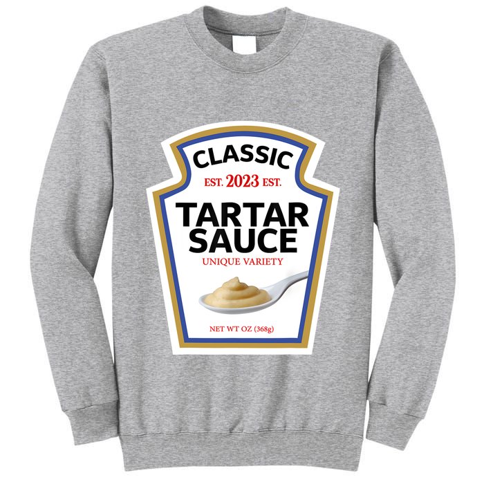 Tartar Sauce Condiment Diy Halloween Costume Matching Group Tall Sweatshirt