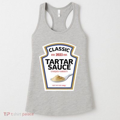 Tartar Sauce Condiment Diy Halloween Costume Matching Group Womens Tank Top