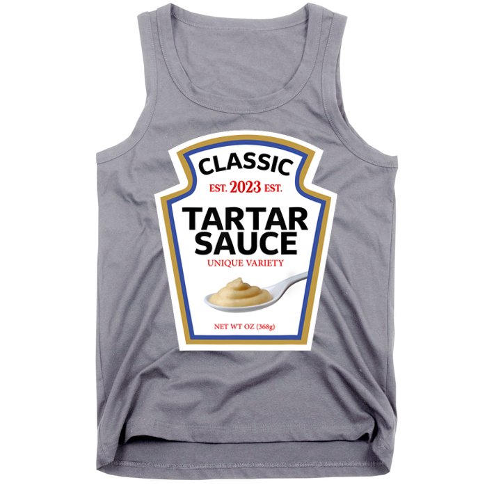 Tartar Sauce Condiment Diy Halloween Costume Matching Group Tank Top