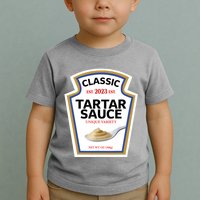 Tartar Sauce Condiment Diy Halloween Costume Matching Group Toddler T-Shirt
