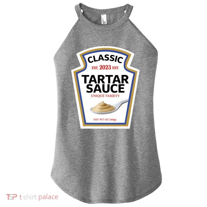 Tartar Sauce Condiment Diy Halloween Costume Matching Group Women's Perfect Tri Rocker Tank