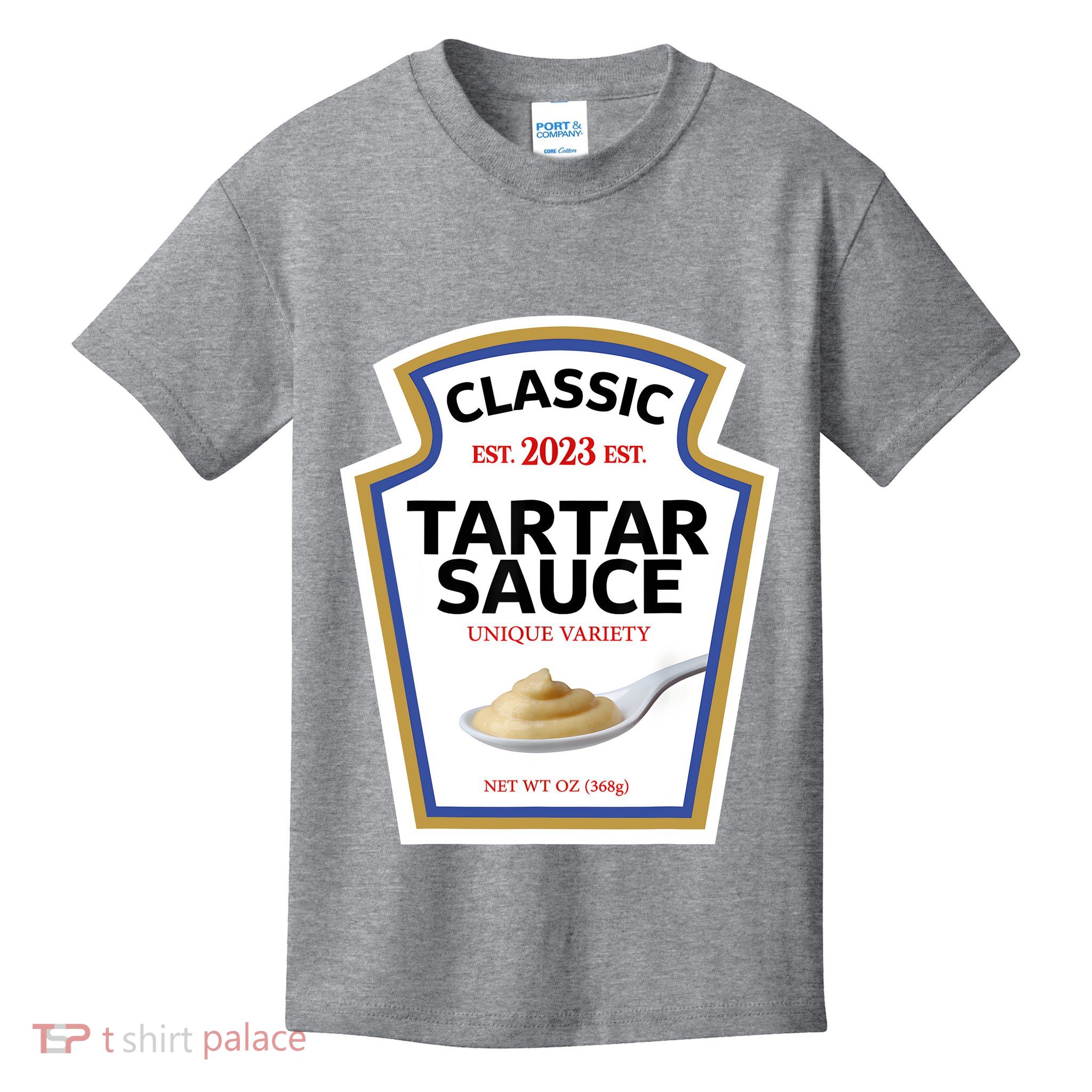 Tartar Sauce Condiment Diy Halloween Costume Matching Group Kids T-Shirt