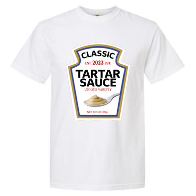 Tartar Sauce Condiment Diy Halloween Costume Matching Group Garment-Dyed Heavyweight T-Shirt