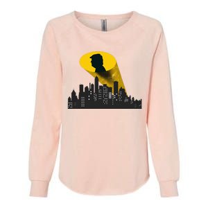 Trump Signal Calling A Super Hero Womens California Wash Sweatshirt