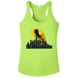 Trump Signal Calling A Super Hero Ladies PosiCharge Competitor Racerback Tank