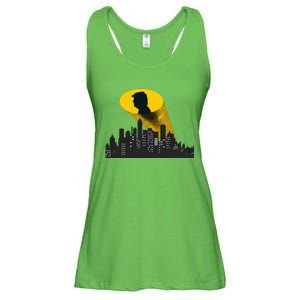 Trump Signal Calling A Super Hero Ladies Essential Flowy Tank