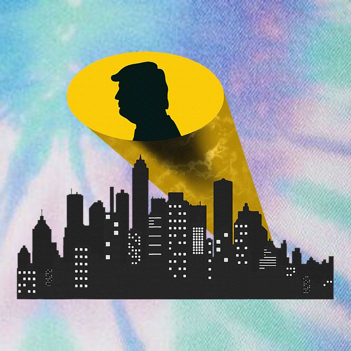 Trump Signal Calling A Super Hero Legacy Tie Dye Trucker Hat