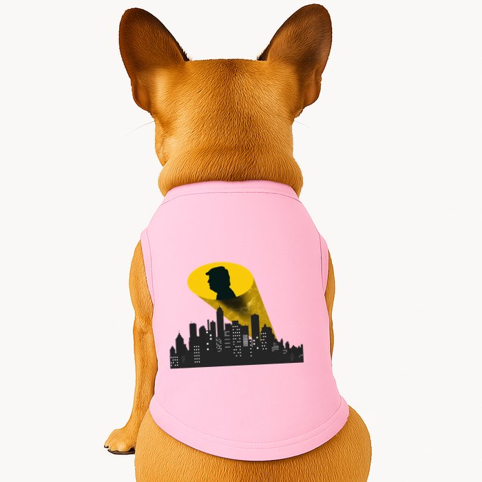 Trump Signal Calling A Super Hero Doggie Tank