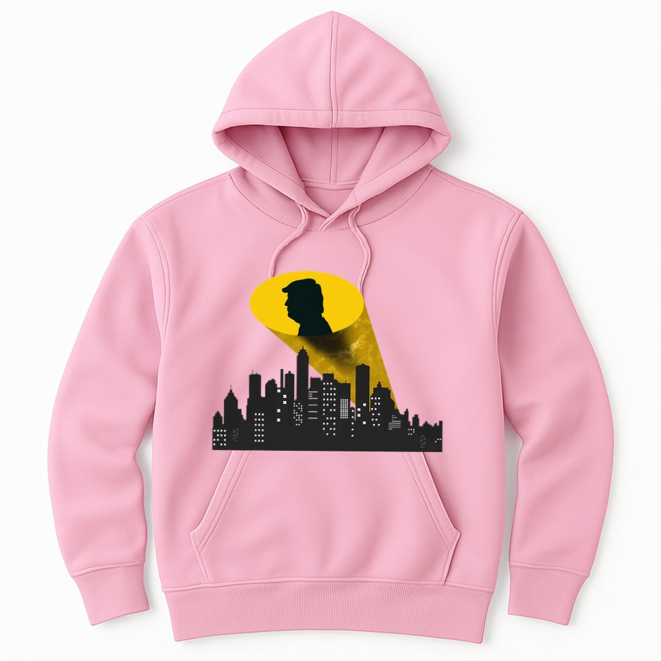 Trump Signal Calling A Super Hero Hoodie