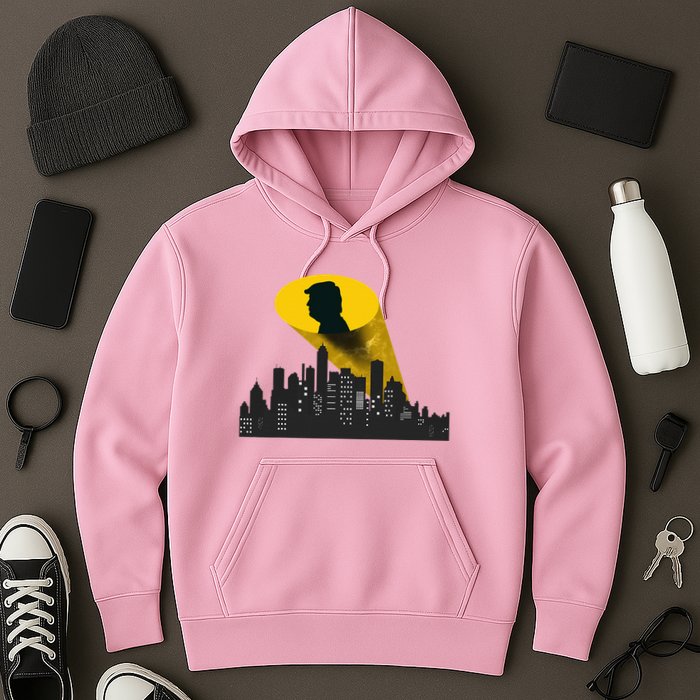 Trump Signal Calling A Super Hero Hoodie