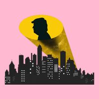 Trump Signal Calling A Super Hero Hoodie