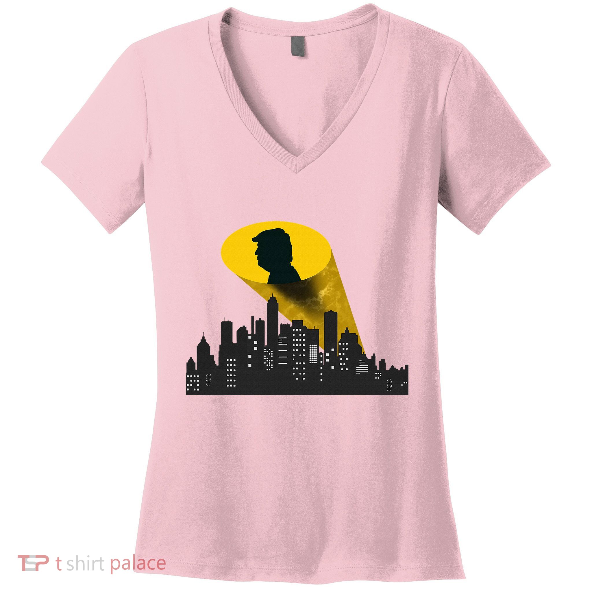 Trump Signal Calling A Super Hero Women's V-Neck T-Shirt