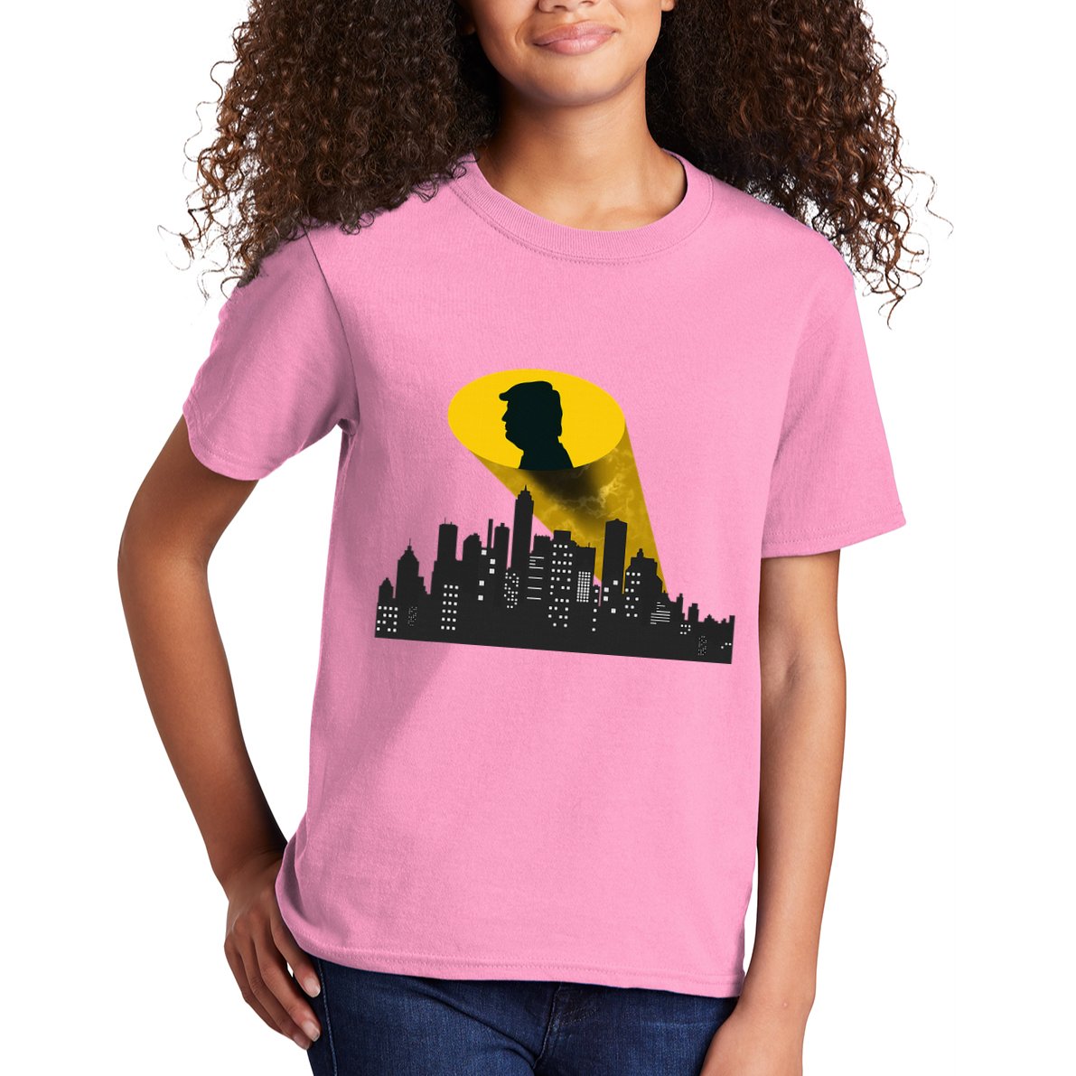 Trump Signal Calling A Super Hero Kids T-Shirt