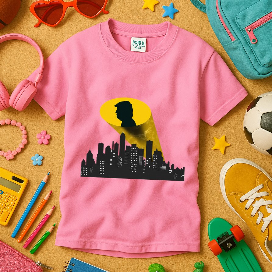 Trump Signal Calling A Super Hero Kids T-Shirt
