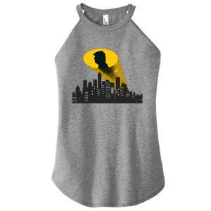 Trump Signal Calling A Super Hero Women’s Perfect Tri Rocker Tank