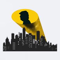 Trump Signal Calling A Super Hero Sueded Cloud Jersey T-Shirt