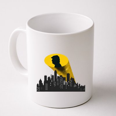 Trump Signal Calling A Super Hero Mug
