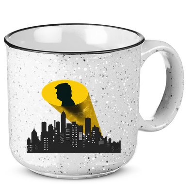 Trump Signal Calling A Super Hero 15oz Campfire Ceramic Mug